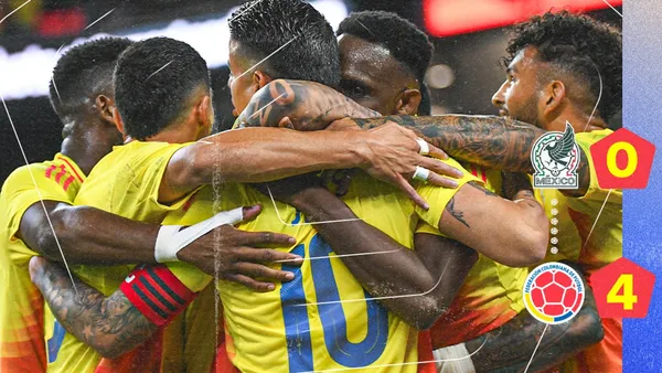 Mira el dato de la noche entre Colombia y México que hace historia Foto: FCF