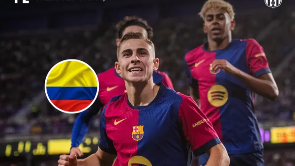 Mira el elenco colombiano que hizo historia en este torneo ante el FC Barcelona Foto: FC Barcelona y Pexels