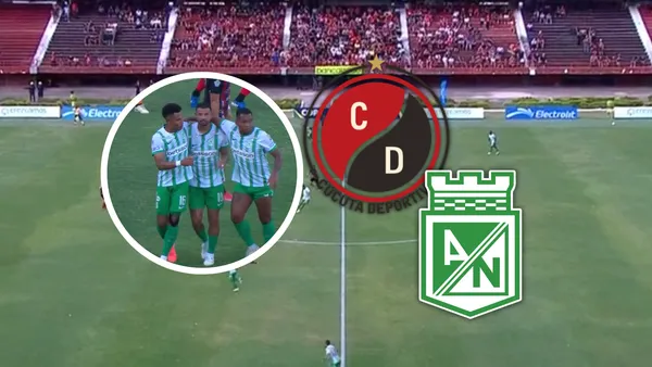 Mira el jugador más destacado de Nacional en Cúcuta en esta serie de Copa Colombia Foto: Escudoteca y Captura de Win Sports