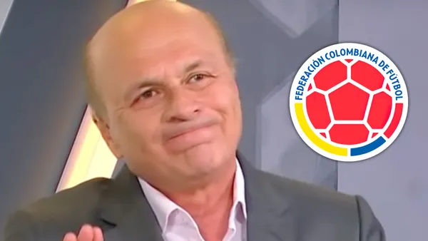 Mira el nuevo pedido del periodista a una estrella del FPC para la tricolor Foto: Captura de Win Sports y Escudoteca