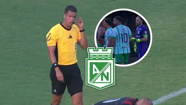 Mira la decisión que tomó el cuadro verdolaga hace instantes Foto: Captura de Win Sports y Escudoteca