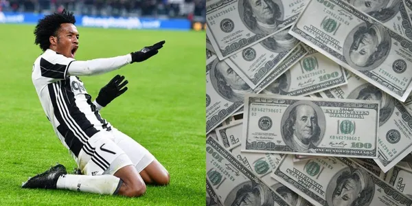 Mira la diferencia salarial que hay entre el salario que le ofrecen a Juan Cuadrado desde China y lo que gana en Juventus.