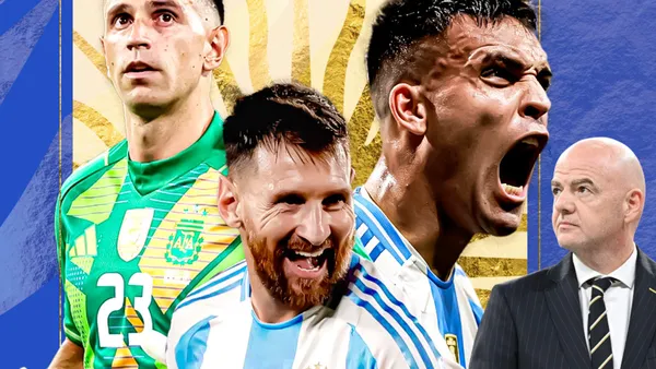 Mira la sanción que recibió la Selección Argentina en las Eliminatorias Foto: FIFA y AFA