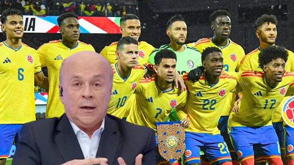 Mira lo que dijo el periodista tras la victoria de Colombia ¿Estás de acuerdo? Foto: FCF y Captura de Win Sports