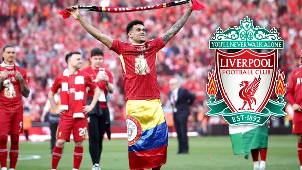 Mira lo que dijo esta leyenda del Liverpool sobre Luis Díaz en su ausencia Foto: Escudoteca y LFC