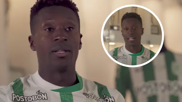 Mira lo que dojo Marlos Moreno tras su regreso a Nacional Foto: Captura de Nacionaloficial en YouTube