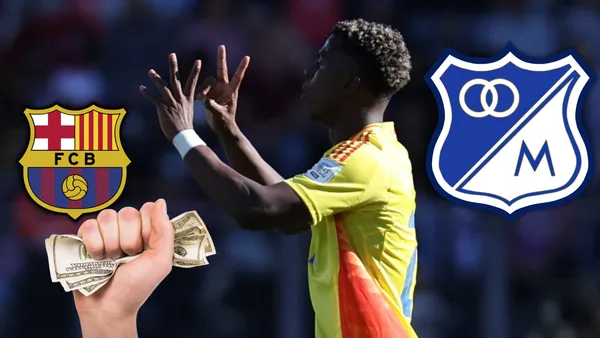 Mira lo que le podría llegar a Millonarios por una venta de Neyser Villarreal Foto: FCF, Pexels y Escudoteca