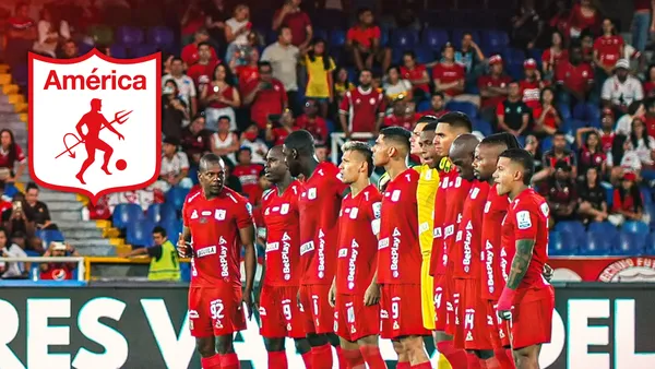 Mira lo que pasará con el nuevo fichaje en el cuadro escarlata Foto: Escudoteca y América de Cali