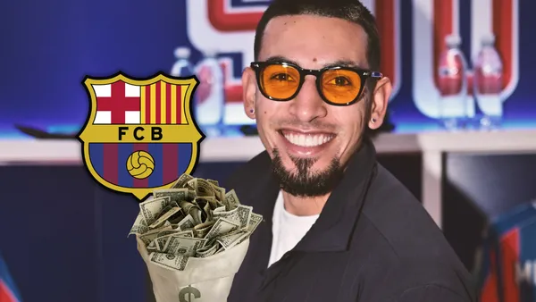 Mira lo que podría ganar Daniel Muñoz en el FC Barcelona si es fichado Foto: Escudoreca, Crystal Palace y Pexels