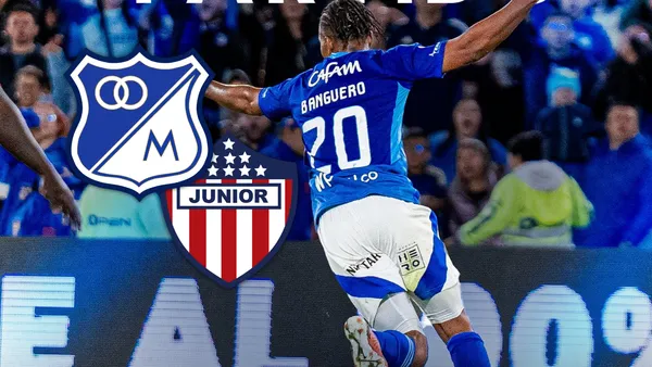 Mira los detalles de la victoria embajadora por 3 a 0 en El Campín Foto: Escudoteca y MFC