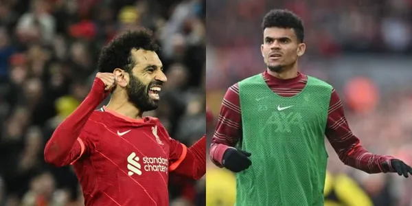 Mohamed Salah anotó con el Liverpool en el partido donde regresó Luis Díaz al banco de suplentes.