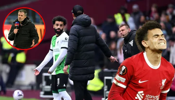 Mohamed Salah discutiendo con Klopp- Fotos: CNN, Besoccer, W Radio