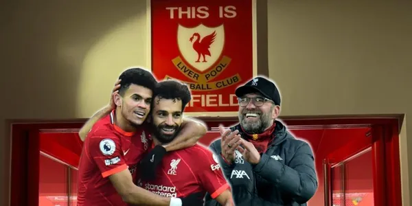 Mohamed Salah siguió el ejemplo de Luis Díaz en el Liverpool y le daría tranquilidad a Jürgen Klopp.