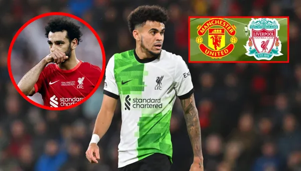 Mohamed Salah tuvo una clara opción para anotar con Liverpool vs United (Fotos: Depor, Transfermark, TyC Sports)