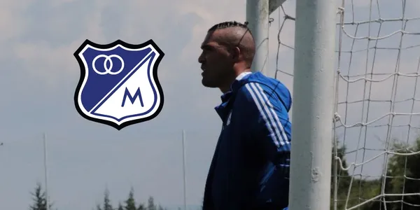 Montero determinante en Millonarios FC. Foto de Montero de Millonarios FC en X @MillosFCoficial.