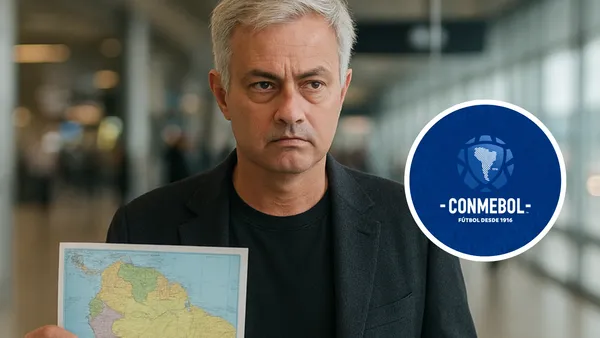 ¿Mourinho puede llegar a Sudamerica? Hicimos las cuentas y mira lo que cuesta Foto: Creada con Chat GPT y CONMEBOL