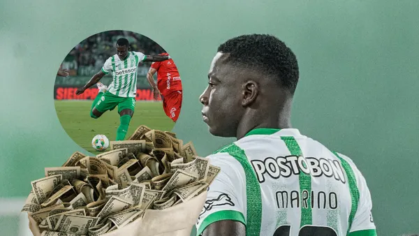 ¿Nacional lo vende? La millonada que ganará por una compra de Marino Hinestroza Foto: Nacionaloficial y Pexels