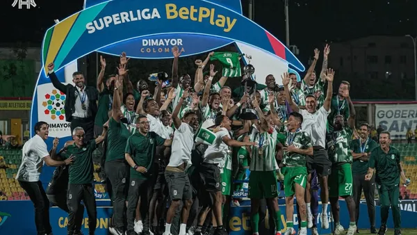 ¡Nacional no para de ganar! Otro título y otro premio para el equipo verdolaga. Foto: Instagram