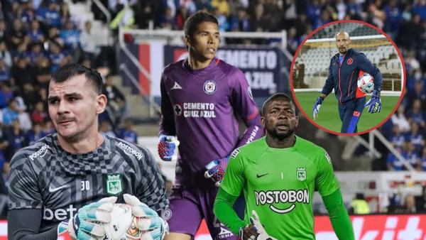 Nacional tiene arqueros troncos y así se rindieron ante Kevin Mier en Cruz Azul