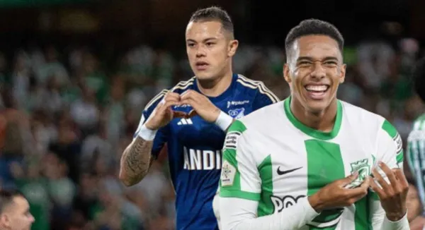 Nacional y una prueba de que es mejor que Millonarios. FOTO: Líbero