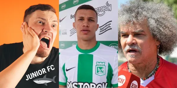 Nelson Deossa dio unas declaraciones en Atlético Nacional y una frase suya probablemente no sería del agrado de los hinchas de su ex equipo: el Junior FC.