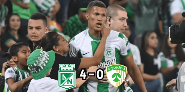 Nelson Deossa marcó el cuarto tanto de Nacional, siendo este uno de los mejores goles de la temporada.