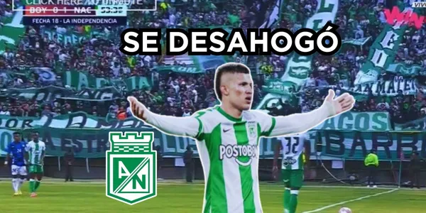 Nelson Deossa se desahogó en Atlético Nacional.