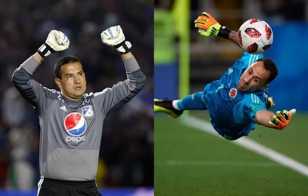 Nelson Ramos en las redes sociales enseñó algo que no se le ha visto hacer al portero David Ospina.