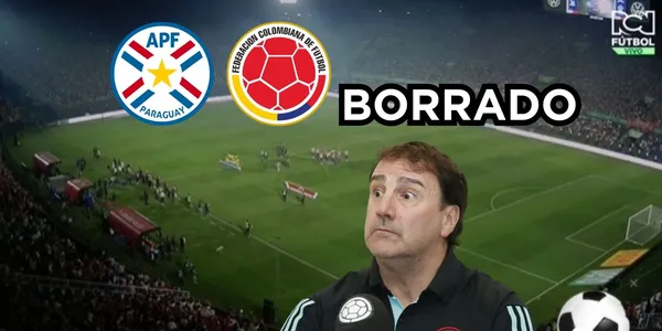 Néstor Lorenzo borró a uno de sus mimados en el arranque del Paraguay vs Colombia.