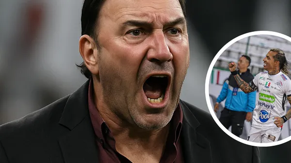 Néstor Lorenzo confesó la razón de la llegada de Dayro Moreno Foto: Creada con Chat GPT y Once Caldas