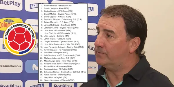 Néstor Lorenzo dando unas declaraciones