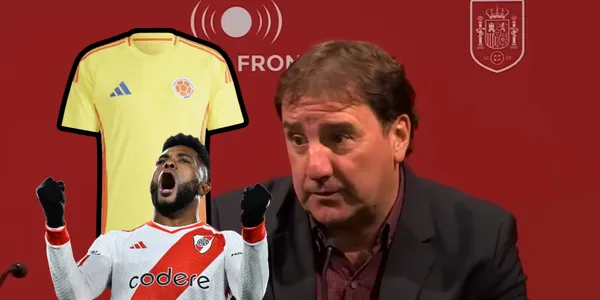 Néstor Lorenzo en rueda de prensa