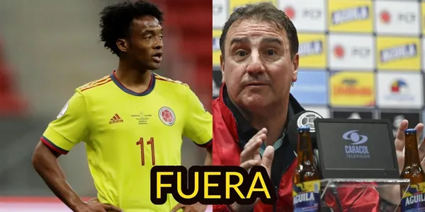 Néstor Lorenzo excluyó a Juan Guillermo Cuadrado de la Selección Colombia.