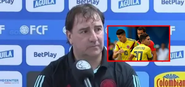 Néstor Lorenzo habló sobre James Rodríguez y Juan Fernando Quintero en la Selección Colombia.