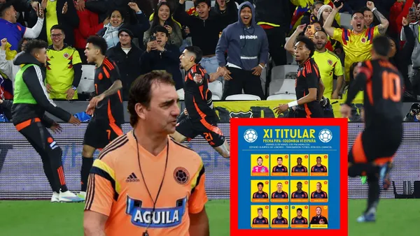 Néstor Lorenzo podría relajarse ante Rumanía y probar jugadores (Fotos: AS, Redes Selección Colombia)