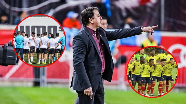 Néstor Lorenzo se durmió con un crack que milita en España (Fotos: Valencia, RCN, Antena)