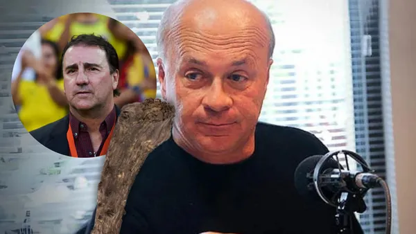 Néstor Lorenzo y Carlos Antonio Vélez Foto: FCF, RCN radio y Pexels