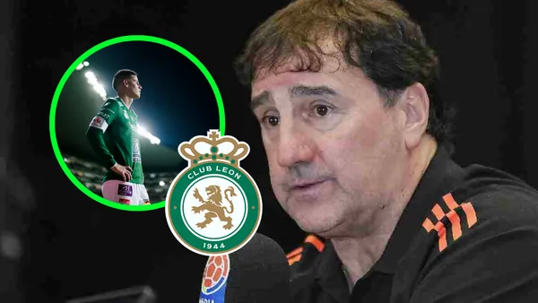 Néstor Lorenzo y James Rodríguez Foto: Club León, Escudoteca y FCF Selección Colombia