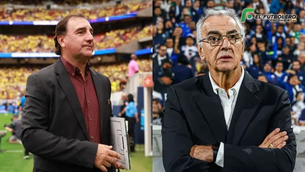 Néstor Lorenzo y Jorge Fossati Foto: Andina y AFP