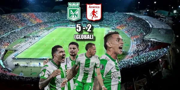 Neyder Moreno de Atlético se bailó y eliminó al América de Cali.