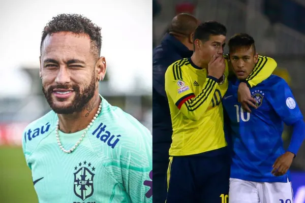 Neymar admira y respeta a James Rodríguez, pero también tiene un afecto particular con otro jugador cafetero.