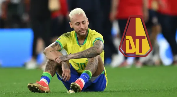 Neymar con la camiseta de la Selección Brasileña.