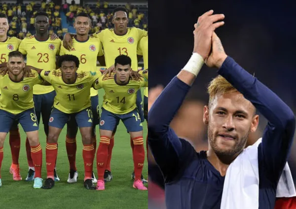 Neymar en el año 2021 apoyó a Luis Díaz en un partido, pero fue solo por interés y al final no le sirvió de nada.