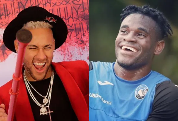 Neymar es más que millonario y tiene una vida plagada de excentricidades, Duván Zapata gana menos y se da lujos como el brasileño.