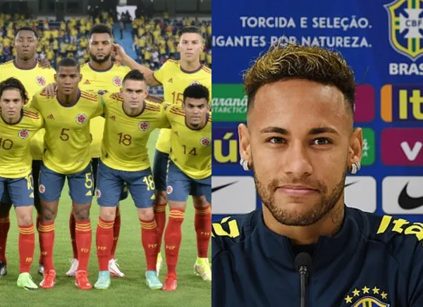 Neymar solo se rinde a los pies de un jugador colombiano.