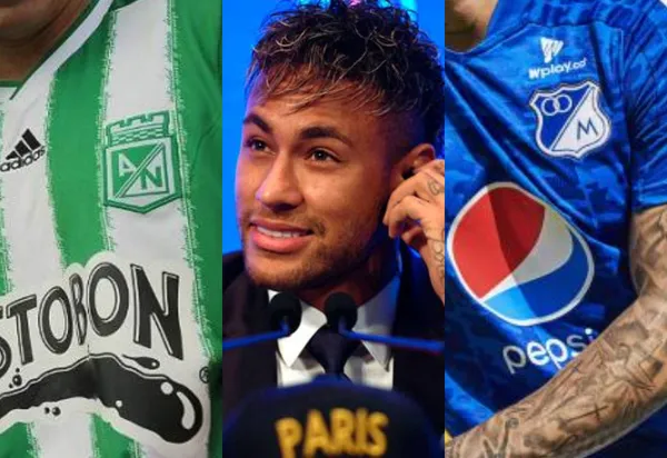 Neymar tiene la camiseta de un club colombiano que nadie se imagina y no es uno de los equipos tradicionales, se trata de La Equidad.