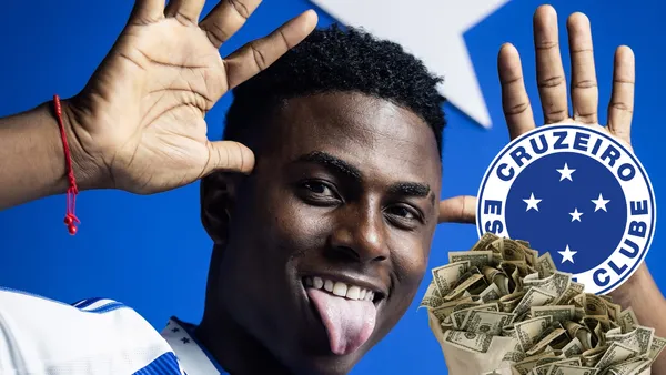 Neyser Villarreal y el tremendo blindaje que le hizo Cruzeiro Foto: Cruzeiro, Pexels y Escudoteca