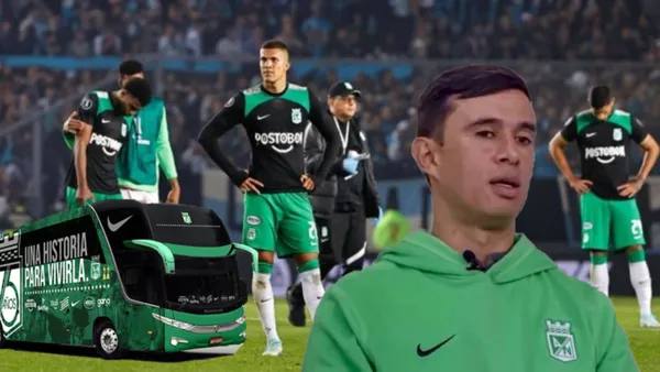 Ni ha empezado la liga Betplay y Jhon Bodmer lo bajó del bus de Atlético Nacional