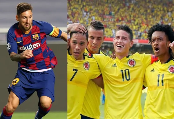 Ni James Rodríguez, ni Radamel Falcao, este es el colombiano que se atrevió a invitar a Lionel Messi a jugar en Colombia