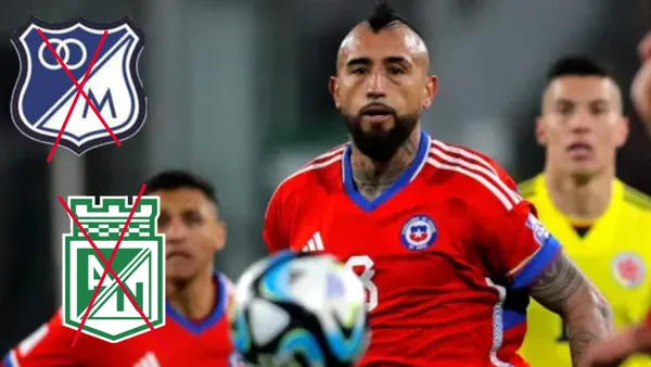 Ni Millonarios, ni Nacional, el sorpresivo destino de Arturo Vidal en Colombia